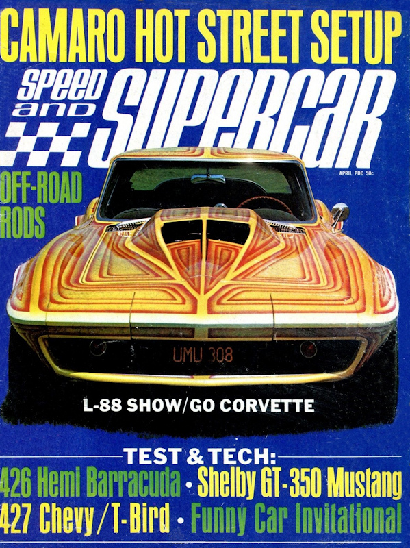 Speed Supercar Apr April 1970 