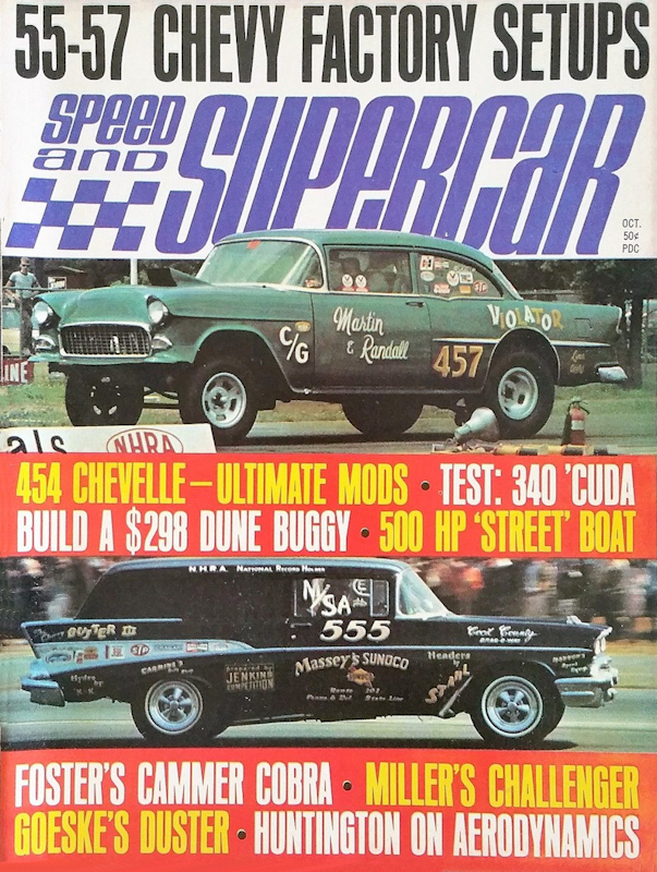 Speed Supercar Oct October 1970 