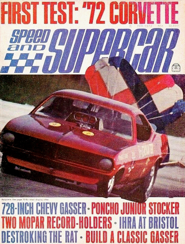 Speed Supercar Feb February 1972 