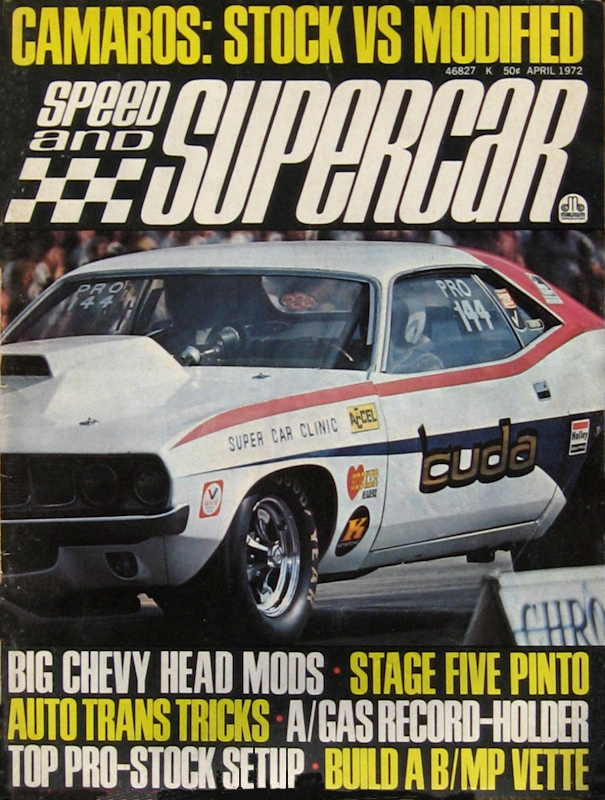 Speed Supercar Apr April 1972 