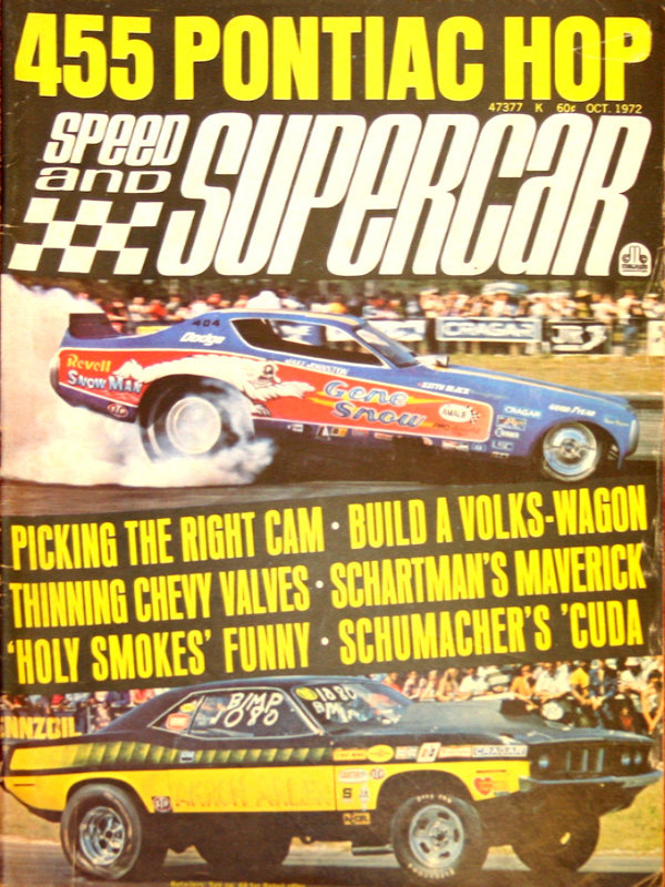 Speed Supercar Oct October 1972 