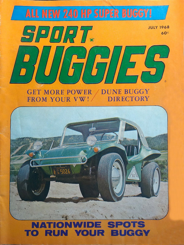 Sport Buggies July 1968 