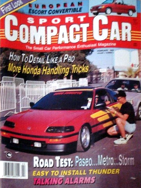 Sport Compact Car Feb February 1992