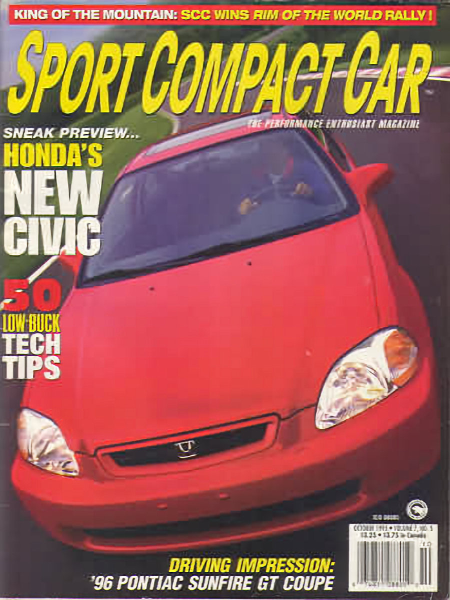 Sport Compact Car Oct October 1995