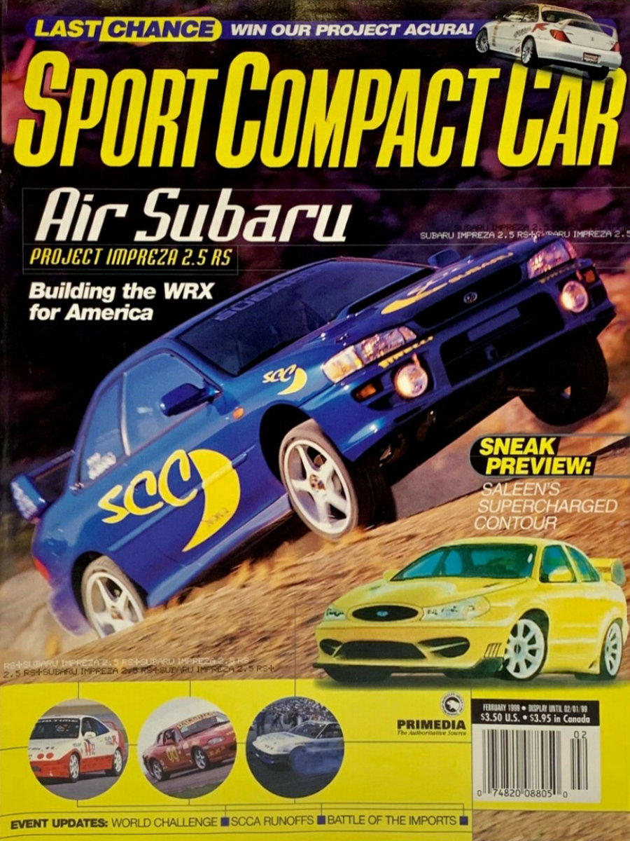Sport Compact Car Feb February 1999