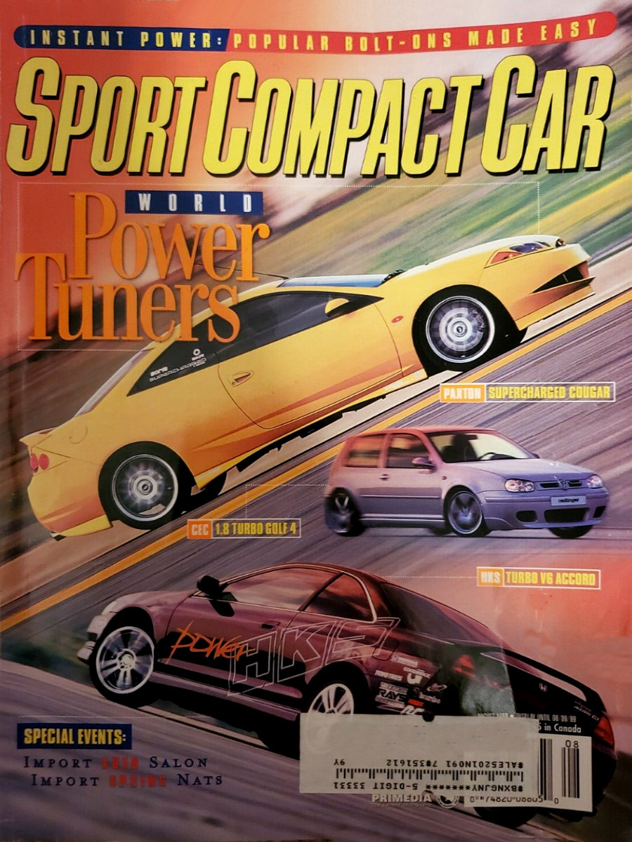 Sport Compact Car Aug August 1999
