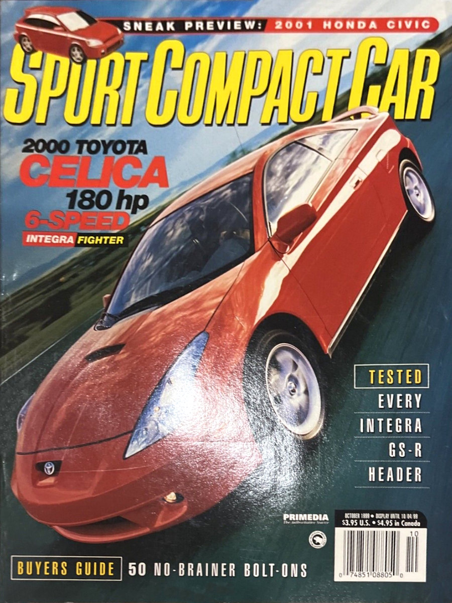 Sport Compact Car Oct October 1999