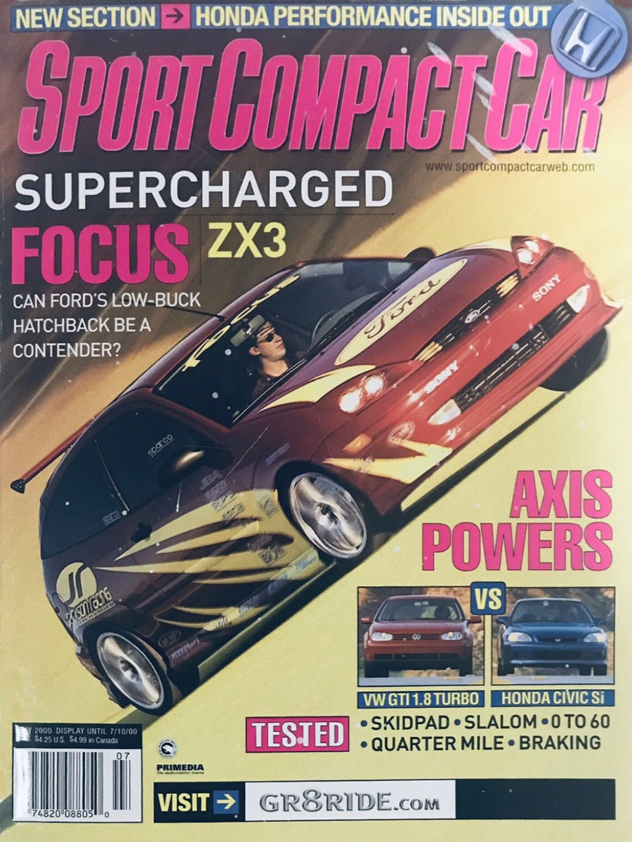 Sport Compact Car Jul July 2000