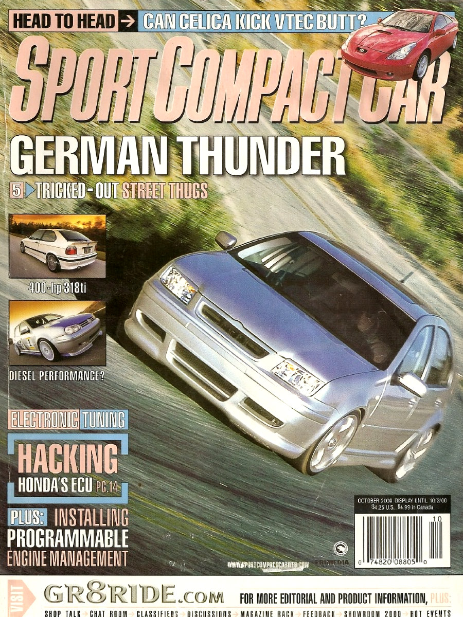 Sport Compact Car Oct October 2000