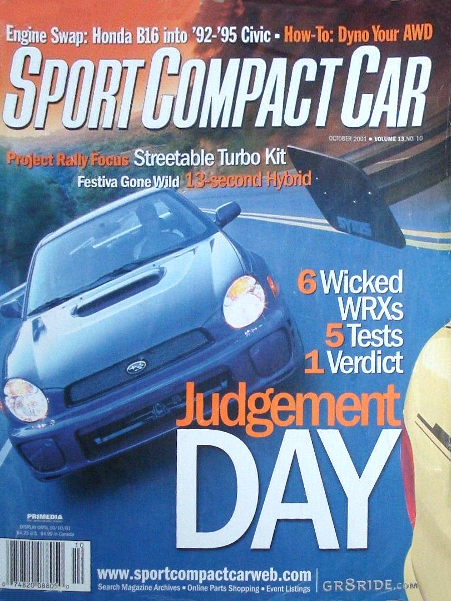 Sport Compact Car Oct October 2001