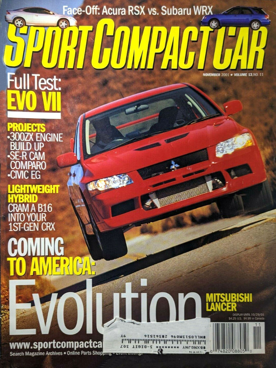Sport Compact Car Nov November 2001