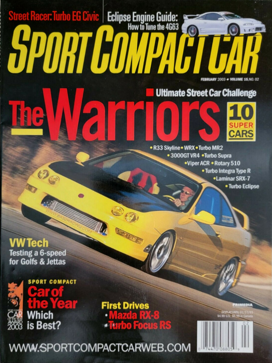 Sport Compact Car Feb February 2003