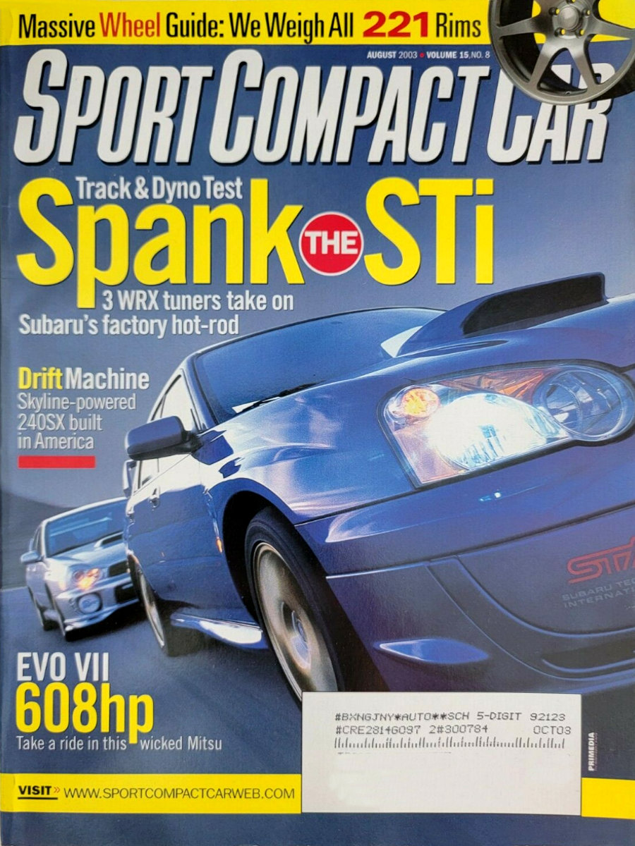 Sport Compact Car Aug August 2003