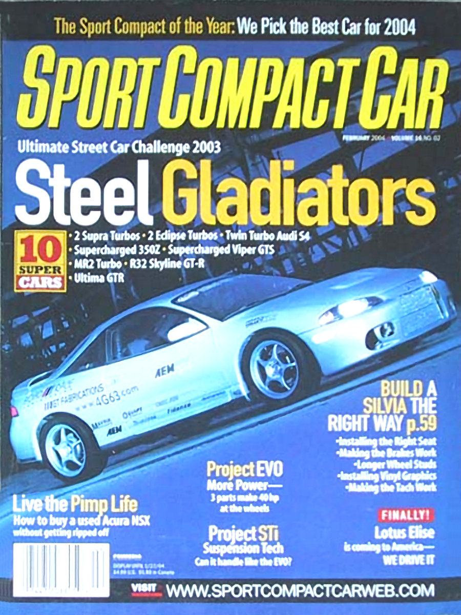 Sport Compact Car Feb February 2004