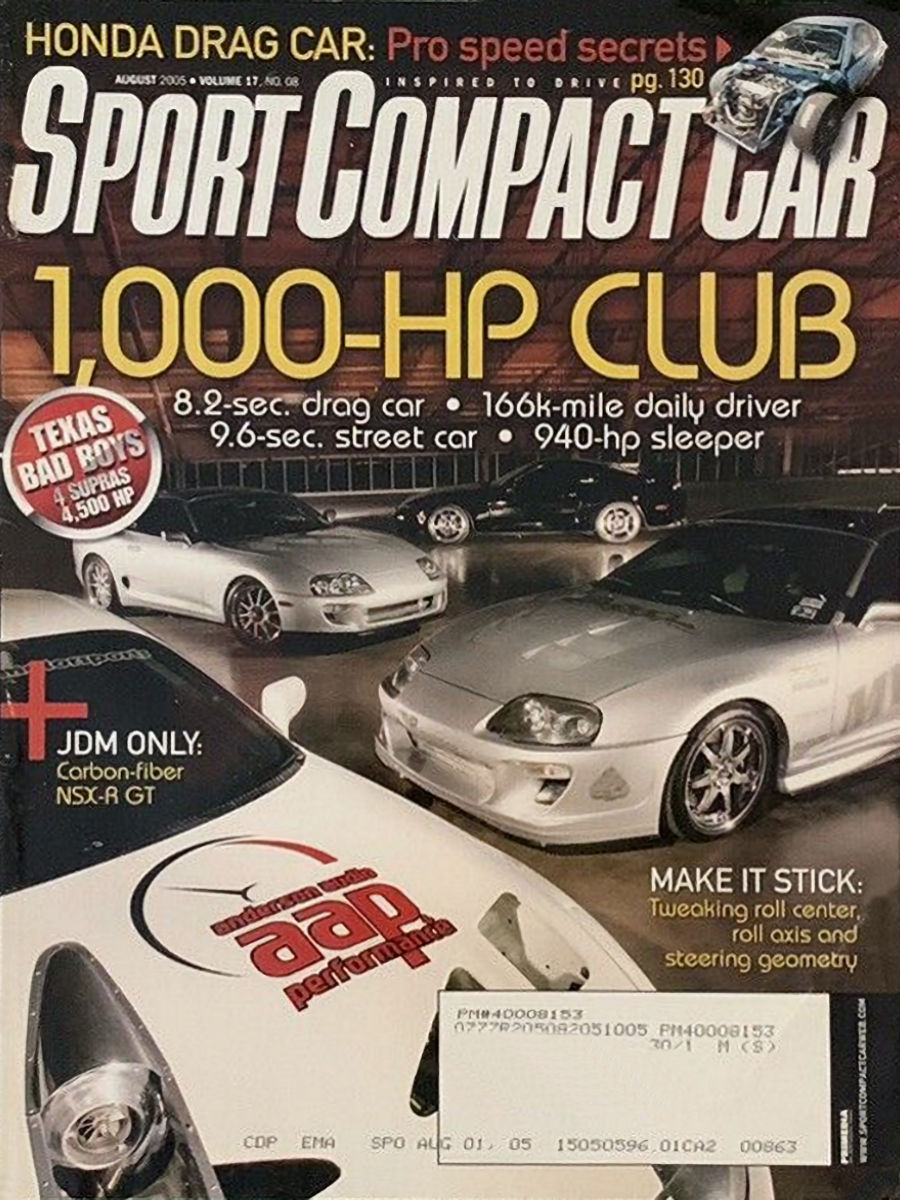 Sport Compact Car Aug August 2005