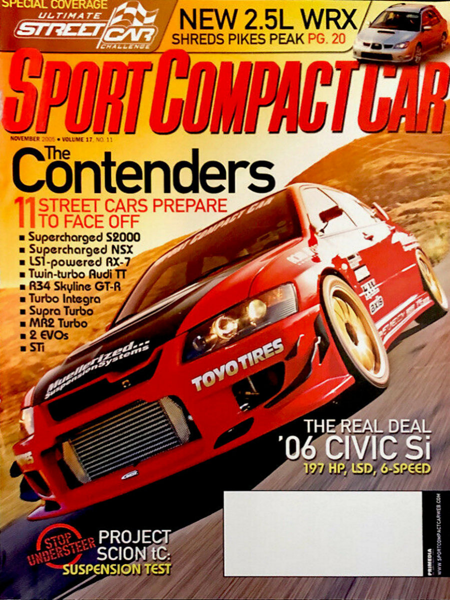 Sport Compact Car Nov November 2005
