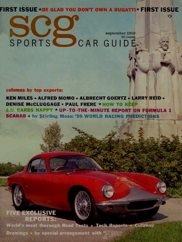 Sports Car Guide Sept September 1959