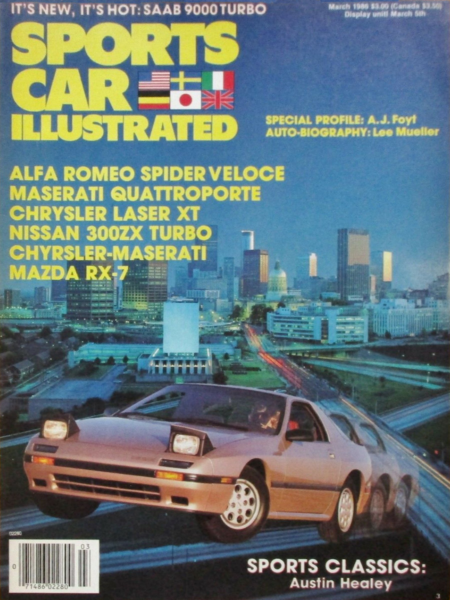 Sports Car Illustrated Mar March 1986 