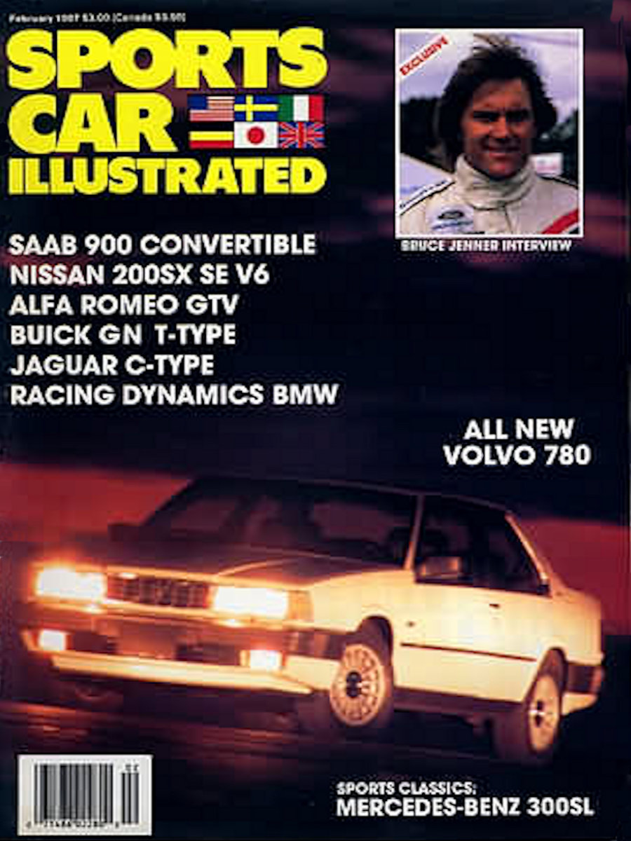 Sports Car Illustrated Feb February 1987 