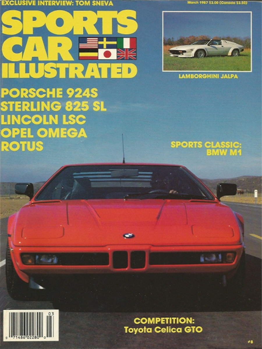 Sports Car Illustrated Mar March 1987 