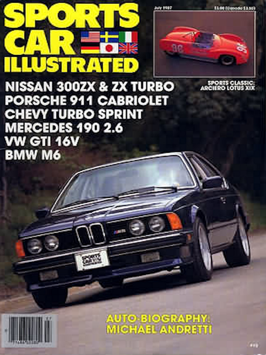 Sports Car Illustrated July 1987 