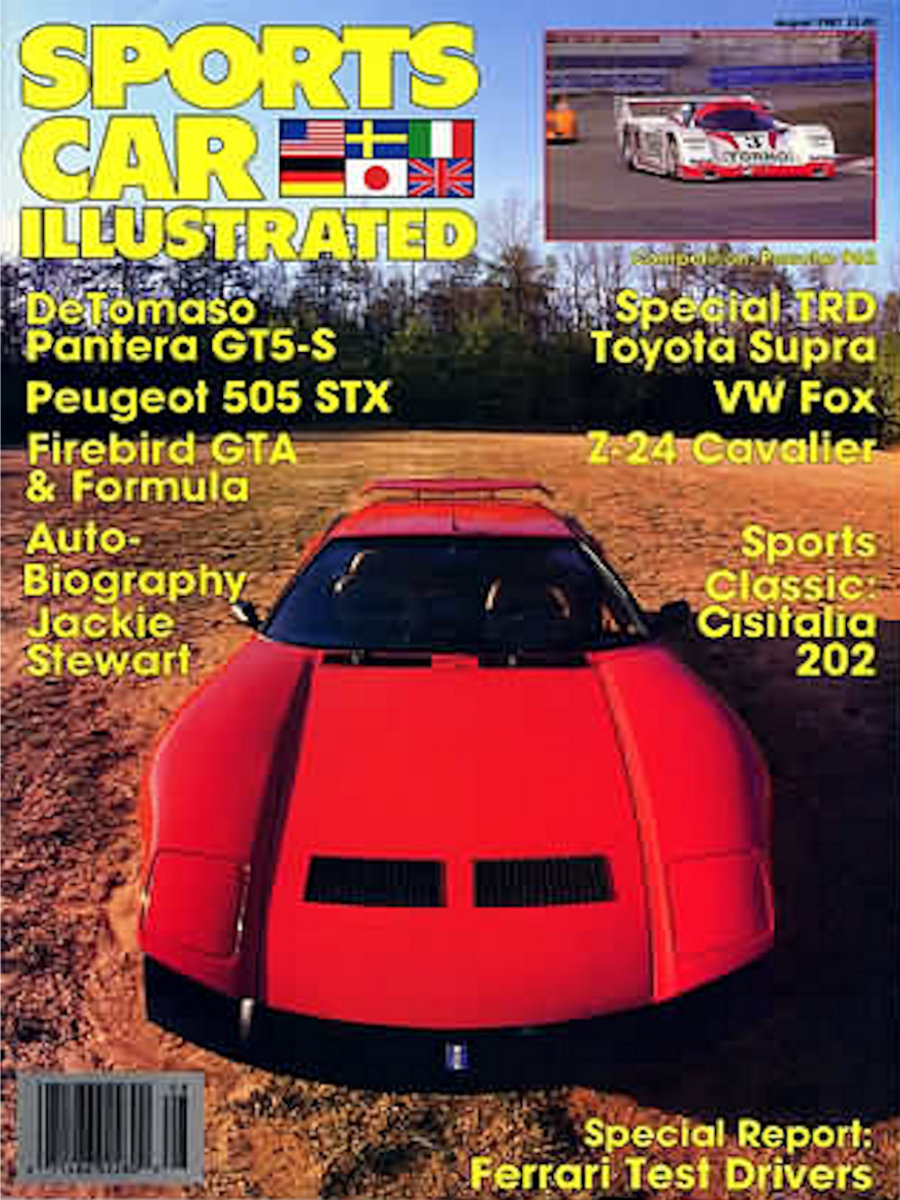 Sports Car Illustrated Aug August 1987 