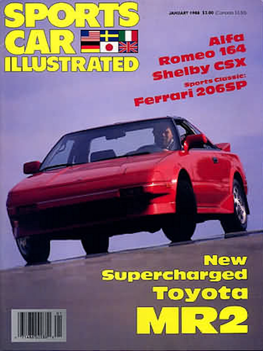 Sports Car Illustrated Jan January 1988 