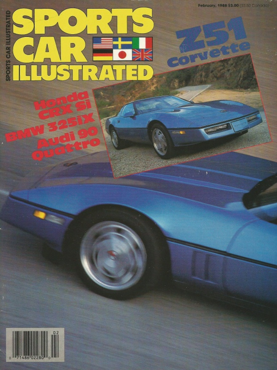 Sports Car Illustrated Feb February 1988 
