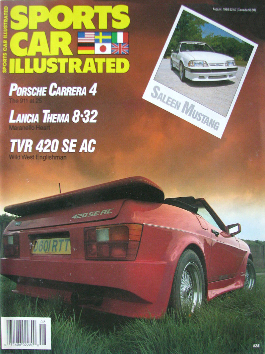 Sports Car Illustrated Aug August 1988 