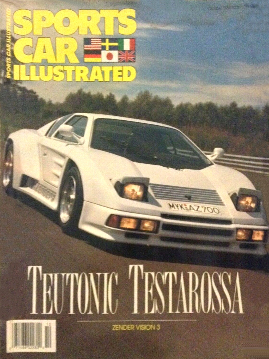 Sports Car Illustrated Oct October 1988 