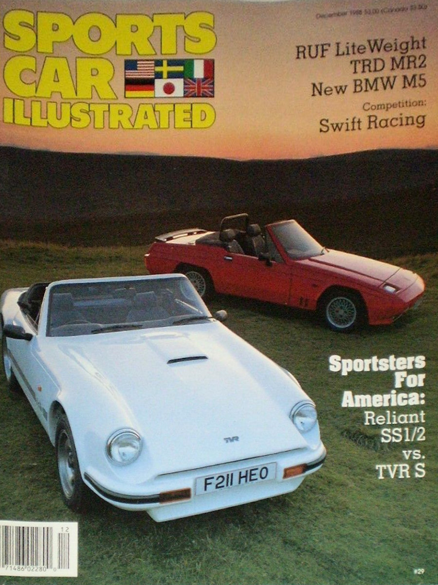 Sports Car Illustrated Dec December 1988 
