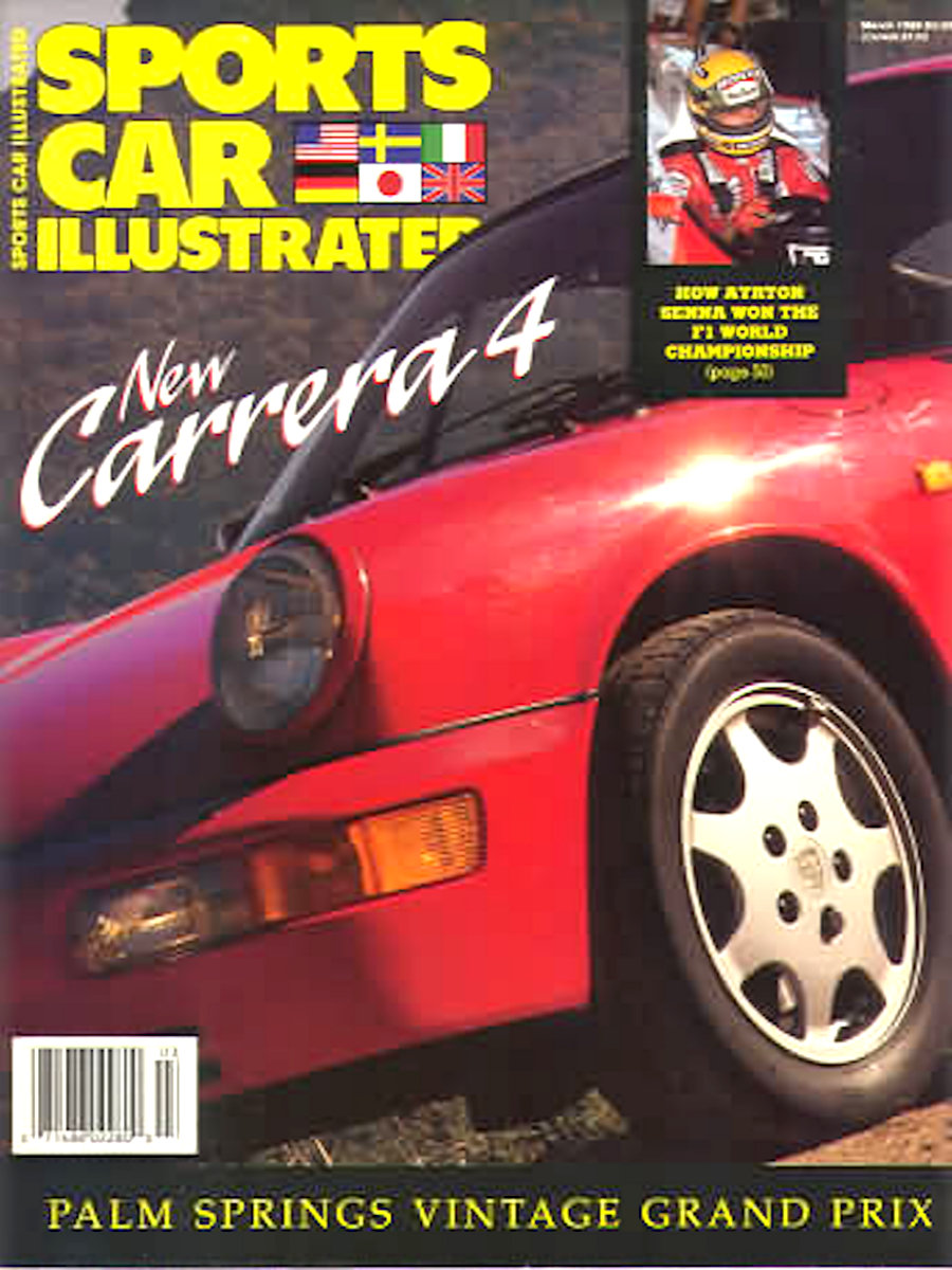 Sports Car Illustrated Mar March 1989 