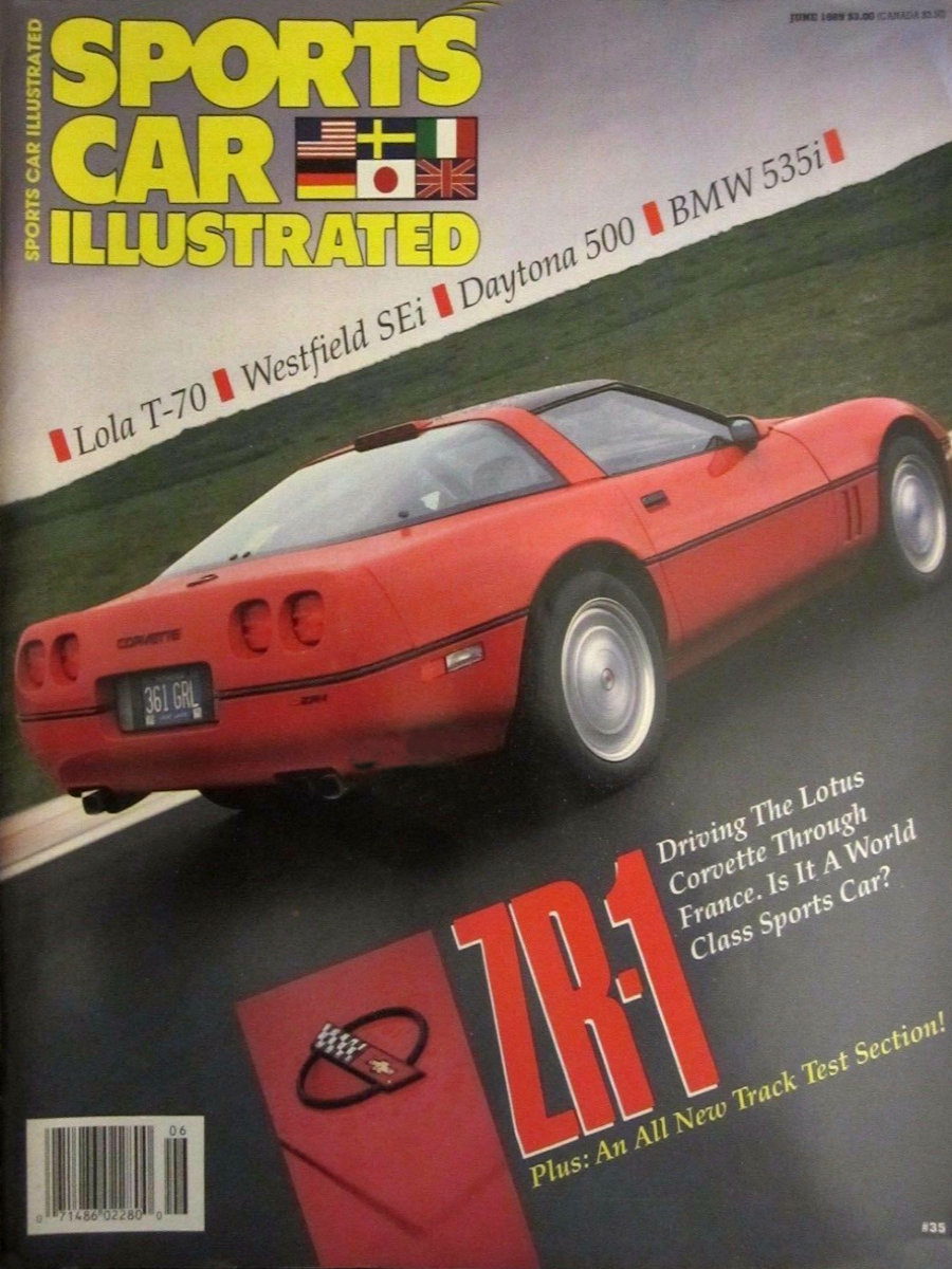 Sports Car Illustrated June 1989 