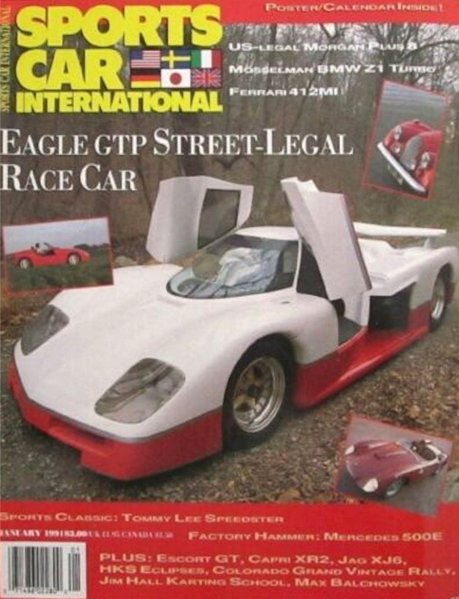 Sports Car International Jan January 1991 