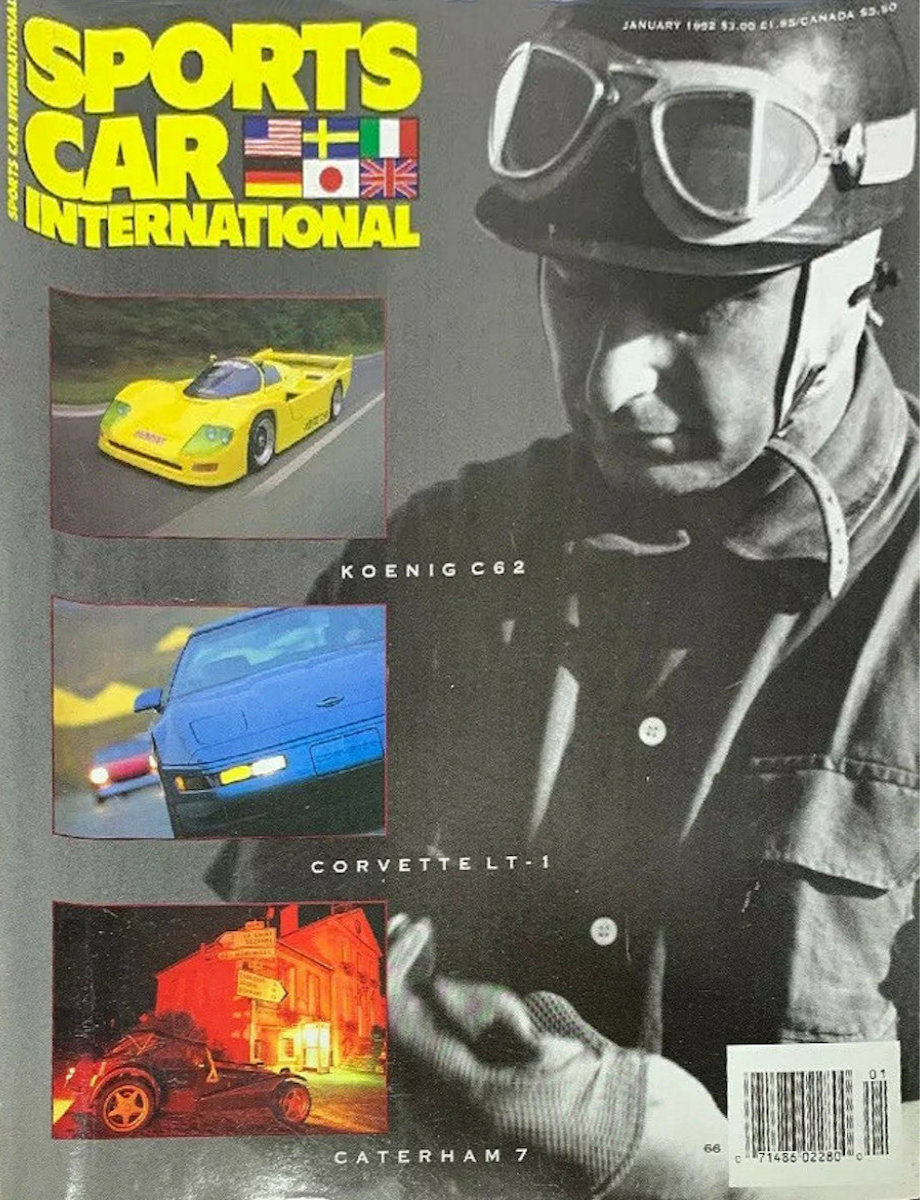 Sports Car International Jan January 1992 