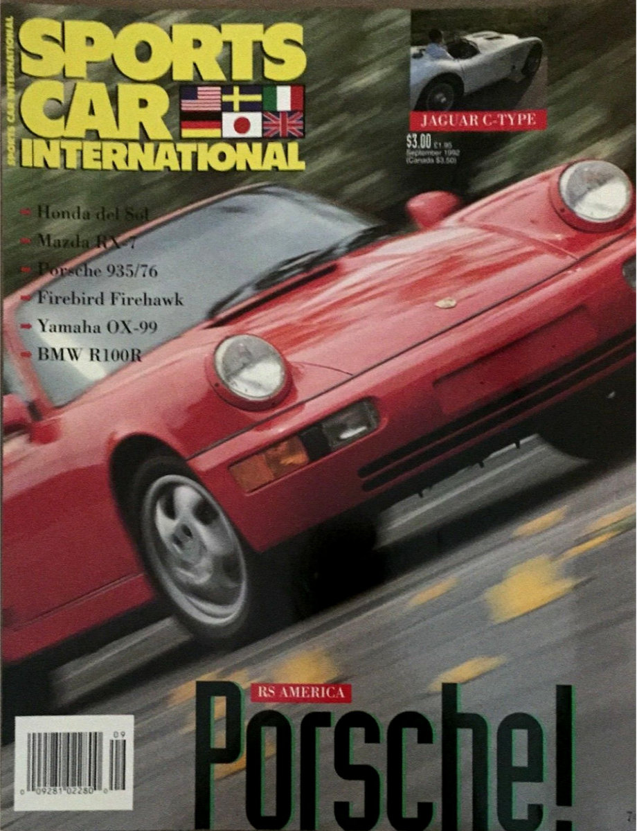 Sports Car International Sept September 1992 