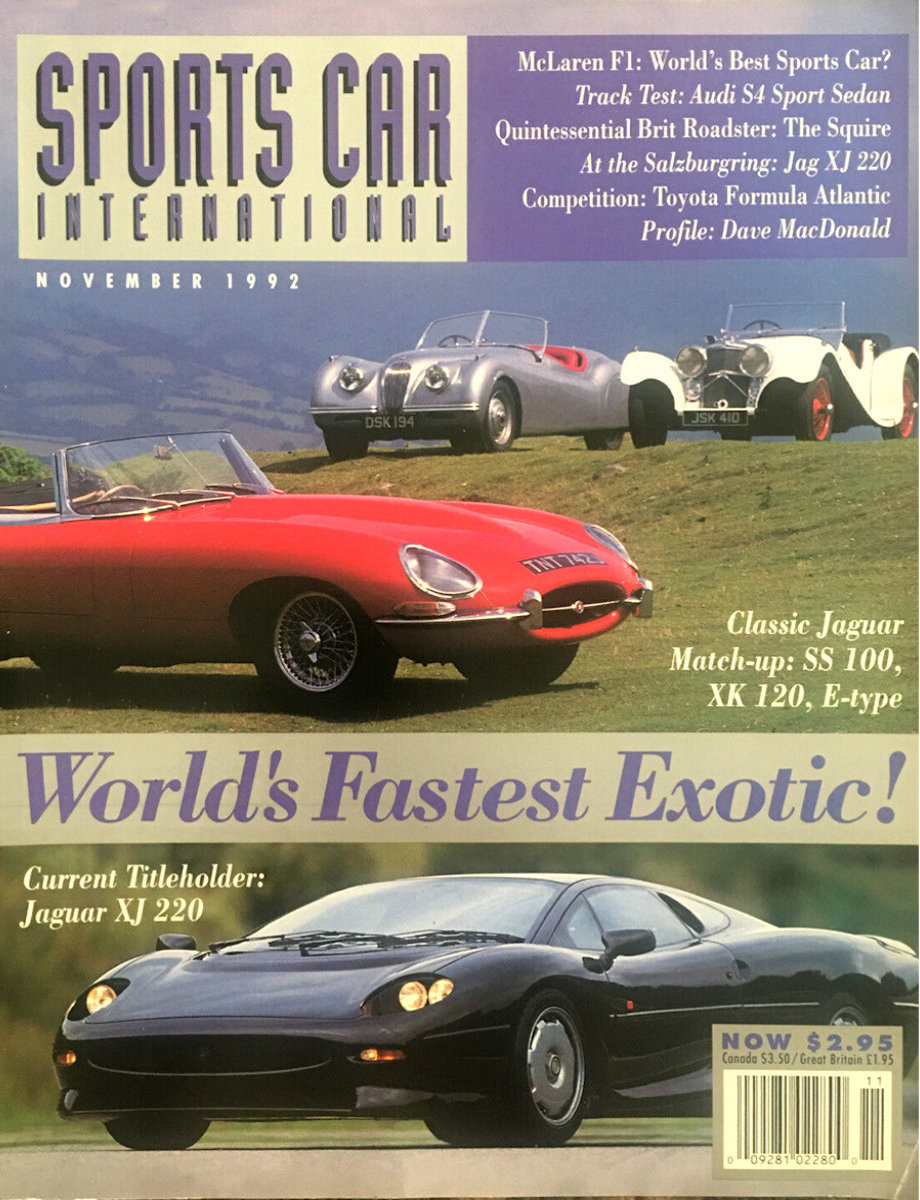 Sports Car International Nov November 1992 