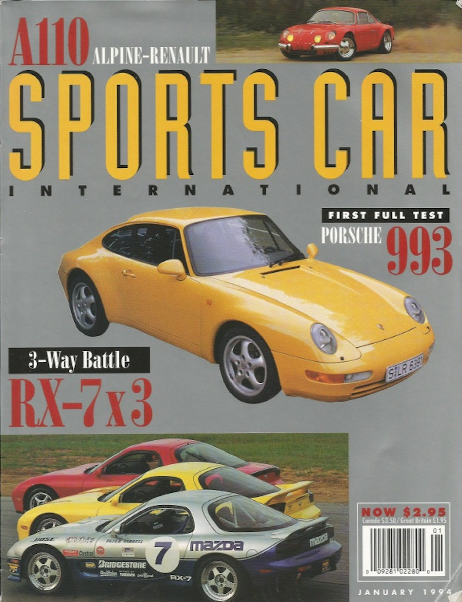 Sports Car International Jan January 1994