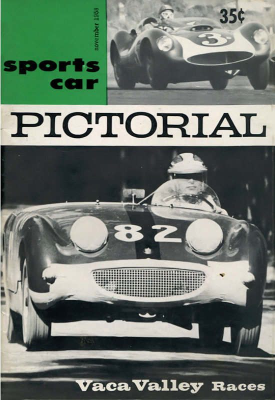 Sports Car Pictorial Nov November 1958 