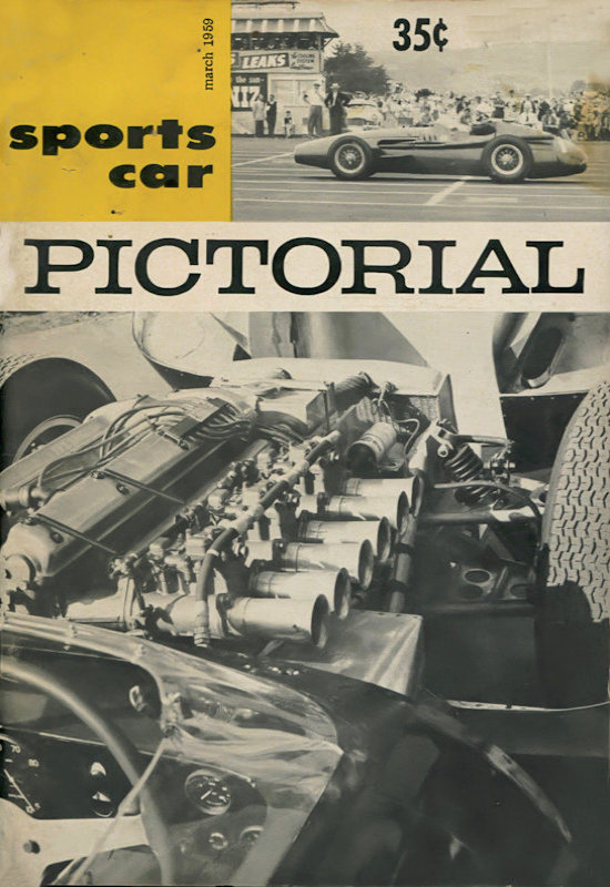 Sports Car Pictorial Mar March 1959 