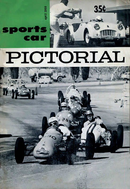Sports Car Pictorial Apr April 1959 
