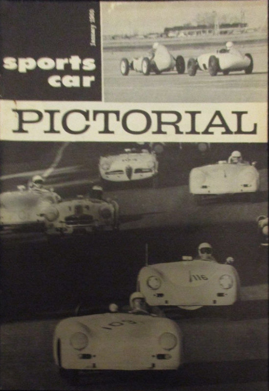 Sports Car Pictorial Jan January 1960 