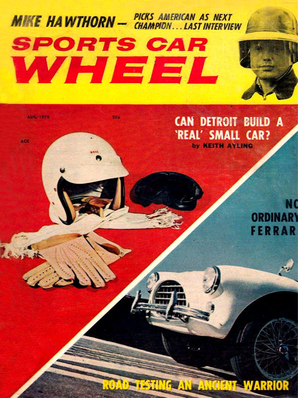 Sports Car Wheel Aug August 1959 