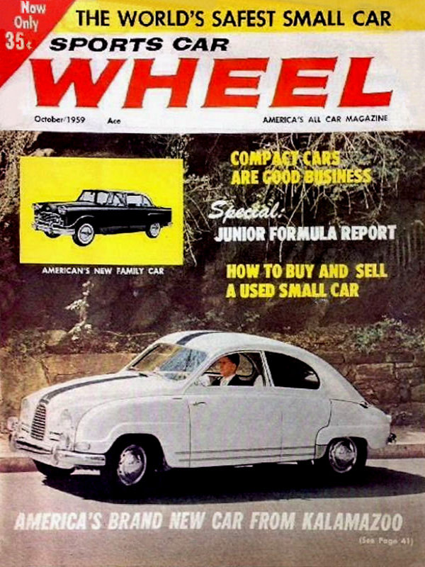 Sports Car Wheel Oct October 1959 