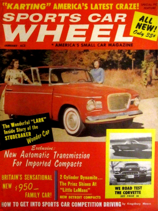 Sports Car Wheel Jan January 1960 