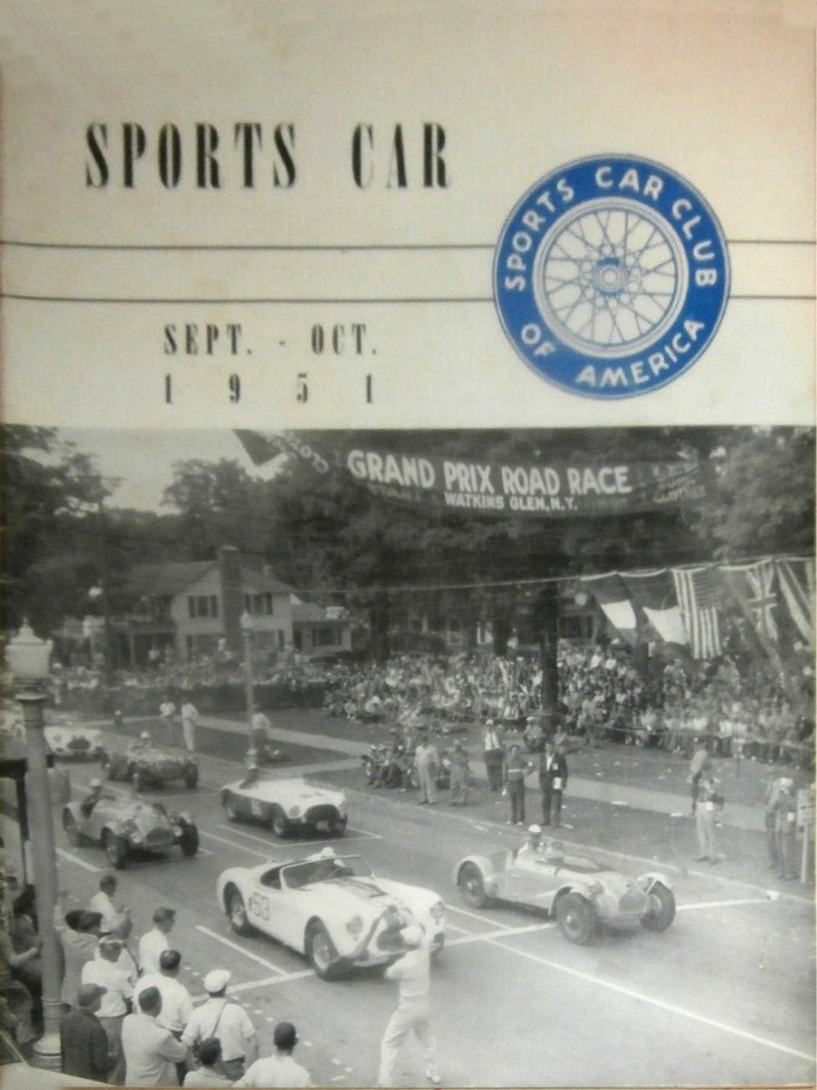 Sports Car Sept September Oct October 1951 