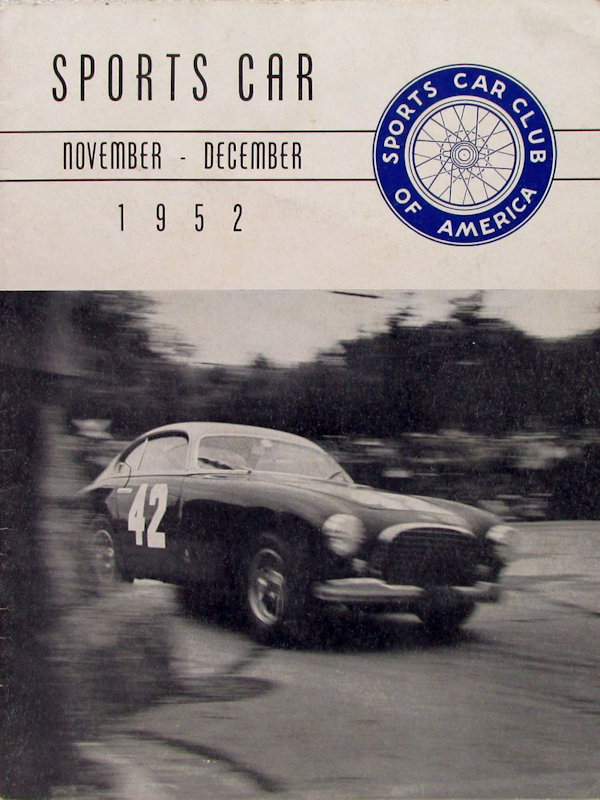 Sports Car Nov Dec 1952 
