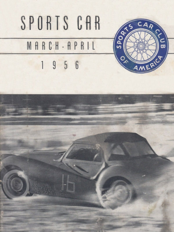 Sports Car Mar March April Apr 1956 