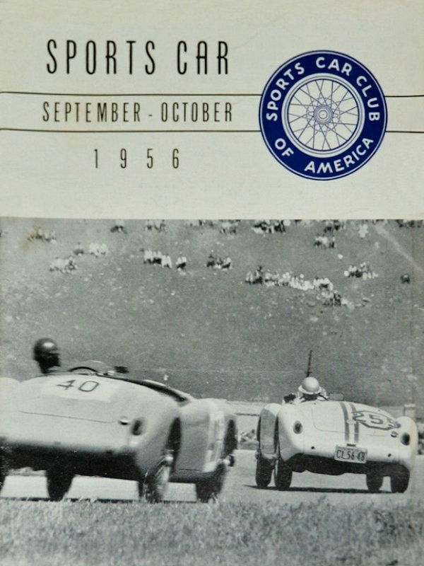 Sports Car Sept September Oct October 1956 