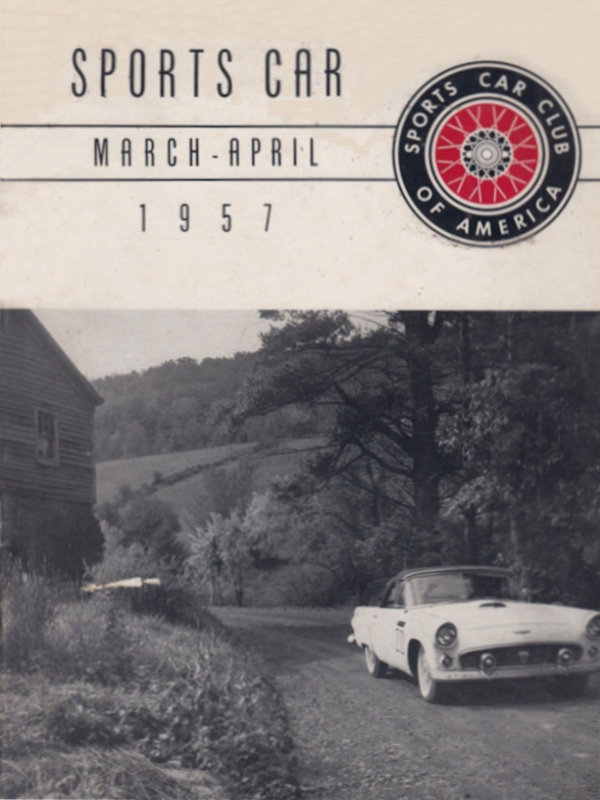 Sports Car Mar March Apr April 1957 